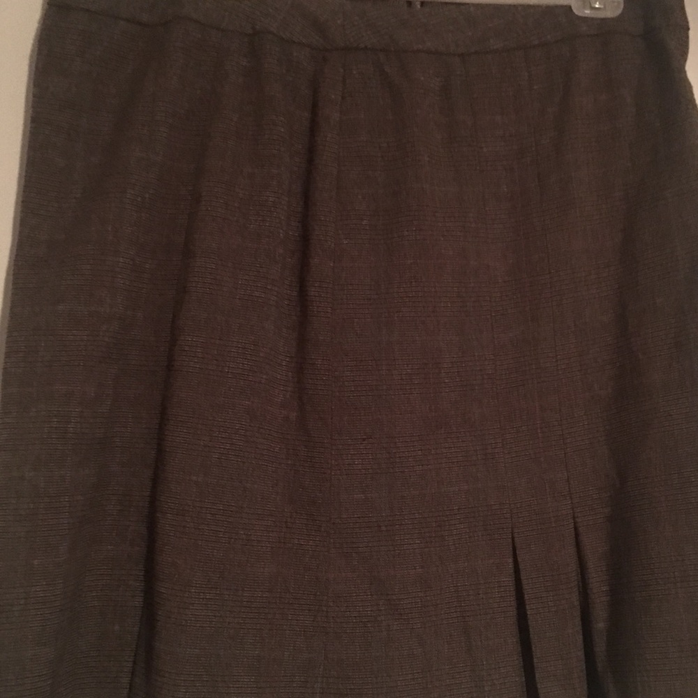 Apt. 9 knee length skirt with pinstripes